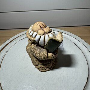 Uruguay Studio Pottery Large Priest Monk Holding Book Bible Religious